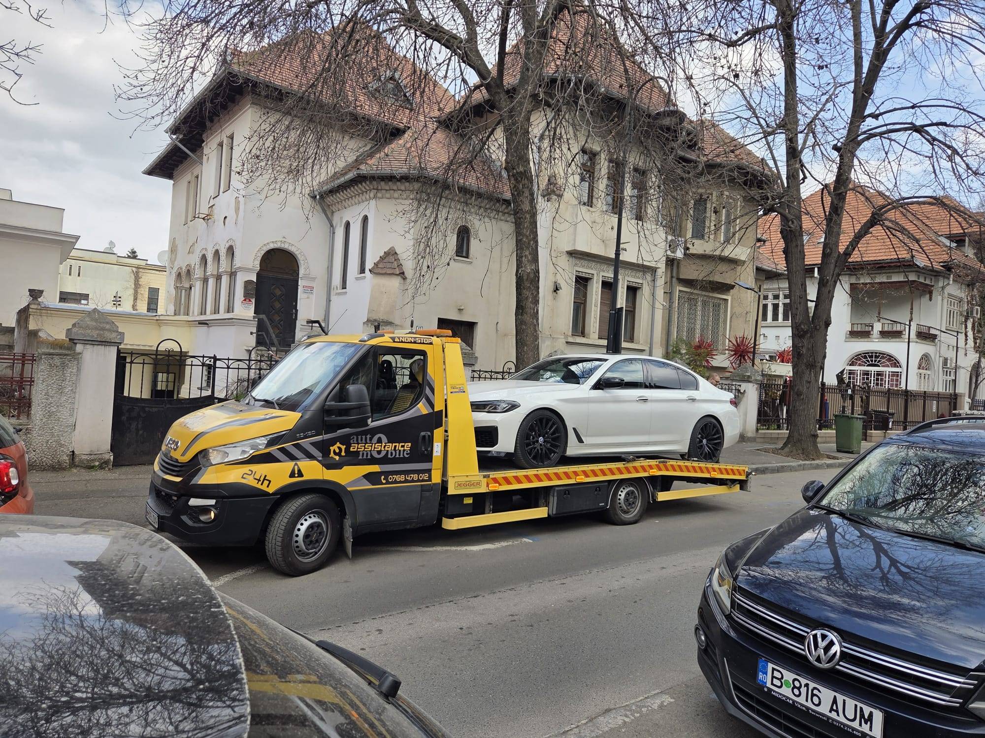Autospecială pentru tractări auto